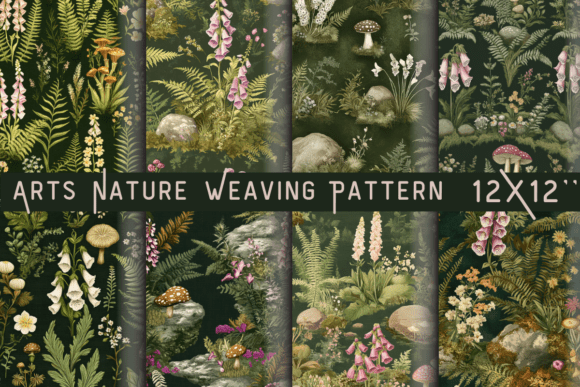 Arts Nature Weaving Pattern: Organic Texture for Modern Design