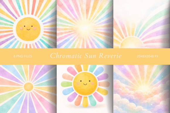 Chromatic Sun Reverie: Capturing Warmth in Your Designs