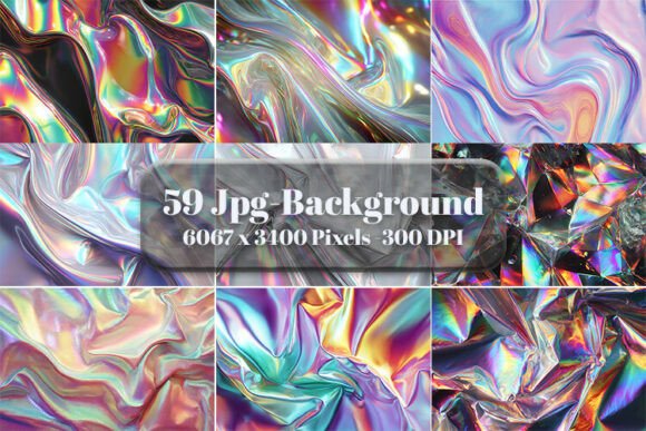 Iridescent Holographic Liquid Foil: A Designer's Guide