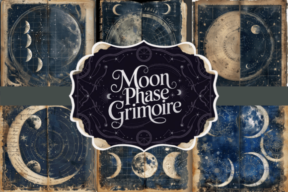 Moon Phase Grimoire: Designing with Celestial Energy