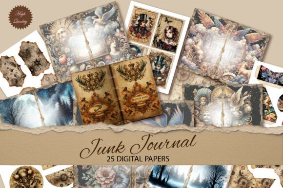 SECRET BOOK: Unveiling the Gothic-Inspired Printable Notebook