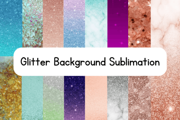 Sparkle and Substance: Mastering Glitter Background Sublimation