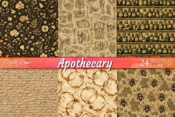 Victorian Apothecary Witchy Junk Journal: Moody Vintage Projects