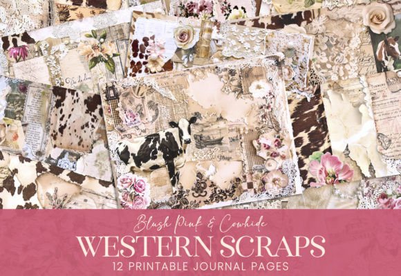 Western Scraps Cowhide Pattern Sampler: A Designer's Field Guide