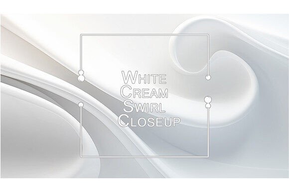 White Cream Swirl Closeup: A Designer's Guide to This Abstract Asset